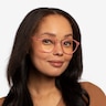 Chillax Coral MétalMontures de lunettes de vue pour Femmes d'EyeBuyDirect