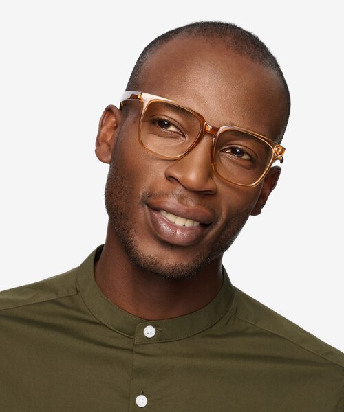 Piano Brown PlasticEyeglass Frames for Men from EyeBuyDirect