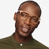 Piano Brown PlasticEyeglass Frames for Men from EyeBuyDirect