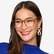 Piano Brown PlasticEyeglass Frames for Women from EyeBuyDirect