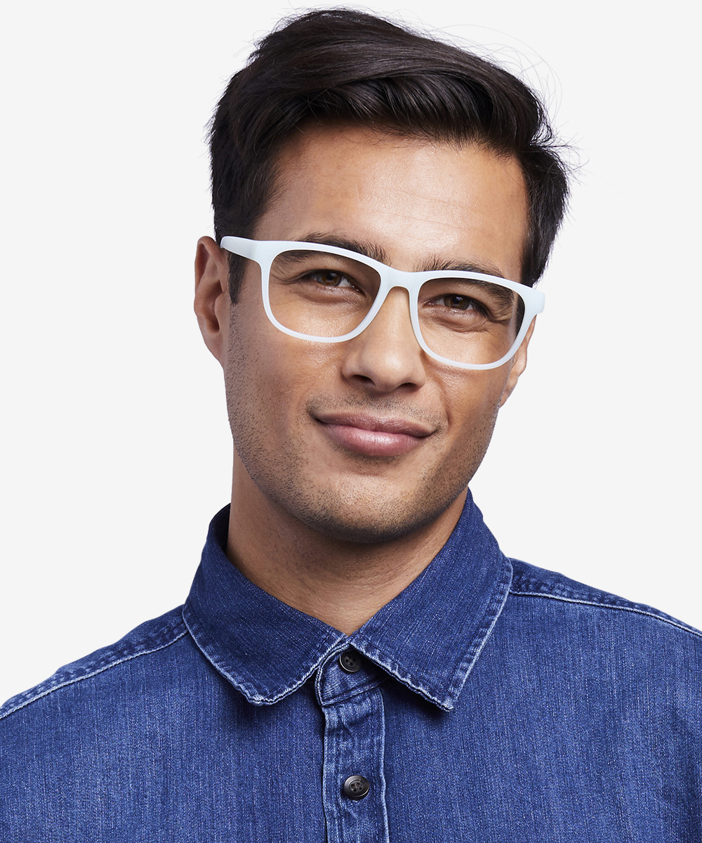 Milo Rectangle Mint Full Rim Eyeglasses Eyebuydirect