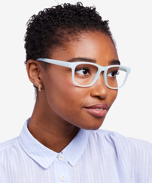 Milo Mint PlasticEyeglass Frames for Women from EyeBuyDirect