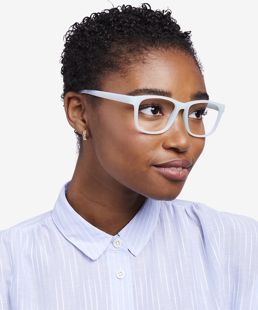 Milo Rectangle Mint Full Rim Eyeglasses Eyebuydirect Canada