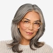 Nala Clear Melon AcetateEyeglass Frames for Men from EyeBuyDirect
