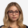 July Navy & Red AcetateEyeglass Frames for Women from EyeBuyDirect