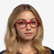 States Red & Navy AcetateEyeglass Frames for Women from EyeBuyDirect