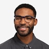 Tradition Navy & Red AcetateEyeglass Frames for Men from EyeBuyDirect