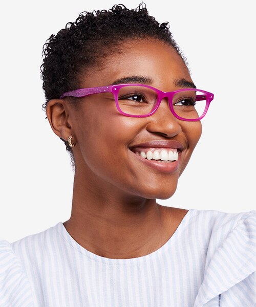 Kedah Pink AcetateEyeglass Frames for Women from EyeBuyDirect