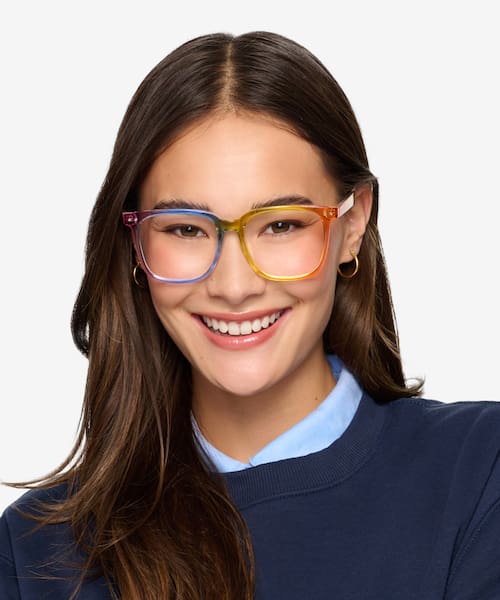 Rainbow Freedom -  Plastic Eyeglasses