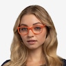Equality Orange AcetateEyeglass Frames for Women from EyeBuyDirect