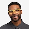 Equality Yellow AcetateEyeglass Frames for Men from EyeBuyDirect