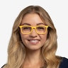 Equality Yellow AcetateEyeglass Frames for Women from EyeBuyDirect