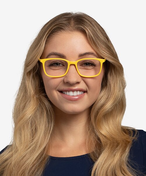 Equality Yellow AcetateEyeglass Frames for Women from EyeBuyDirect
