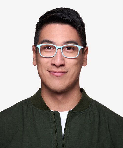Equality Blue AcetateEyeglass Frames for Men from EyeBuyDirect