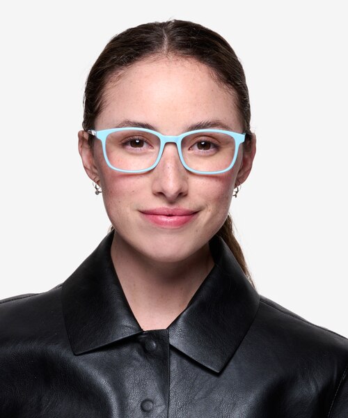 Equality Blue AcetateEyeglass Frames for Women from EyeBuyDirect
