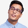 Equality Purple AcetateEyeglass Frames for Men from EyeBuyDirect