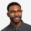 Tompkins Clear Brown AcetateEyeglass Frames for Men from EyeBuyDirect