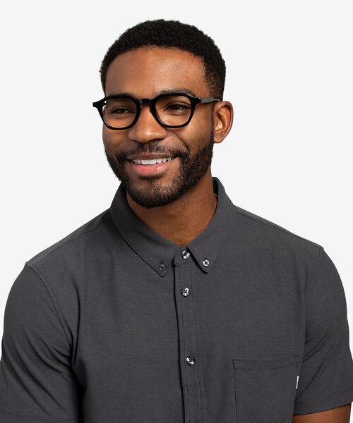 Victor Black AcetateEyeglass Frames for Men from EyeBuyDirect
