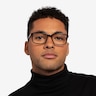 Rafferty Noir AcétateMontures de lunettes de vue pour Hommes d'EyeBuyDirect