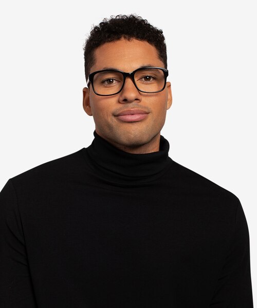 Tobias Black AcetateEyeglass Frames for Men from EyeBuyDirect