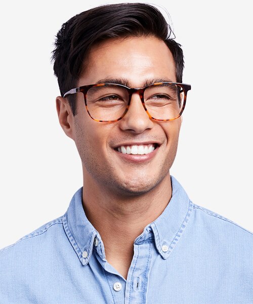 Finn Écailles AcétateMontures de lunettes de vue pour Hommes d'EyeBuyDirect