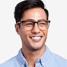 Finn Écailles AcétateMontures de lunettes de vue pour Hommes d'EyeBuyDirect