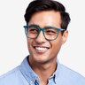 Finn Teal AcetateEyeglass Frames for Men from EyeBuyDirect