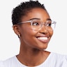 Greta Clear AcetateEyeglass Frames for Women from EyeBuyDirect