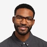 Pochi Tortoise AcetateEyeglass Frames for Men from EyeBuyDirect
