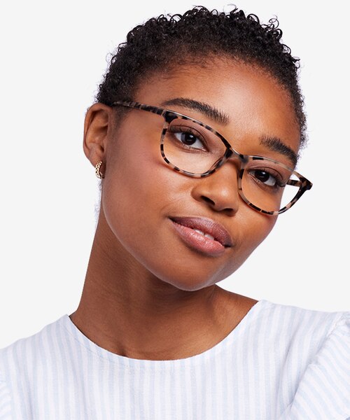 Lena Ivory Tortoise AcetateEyeglass Frames for Women from EyeBuyDirect