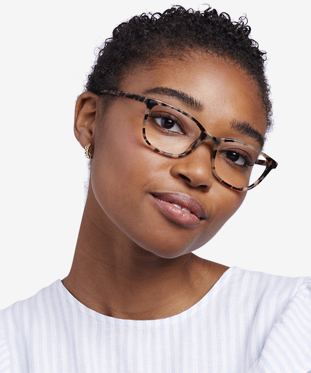 Lena Cat Eye Ivory Tortoise Glasses for Women Eyebuydirect Canada