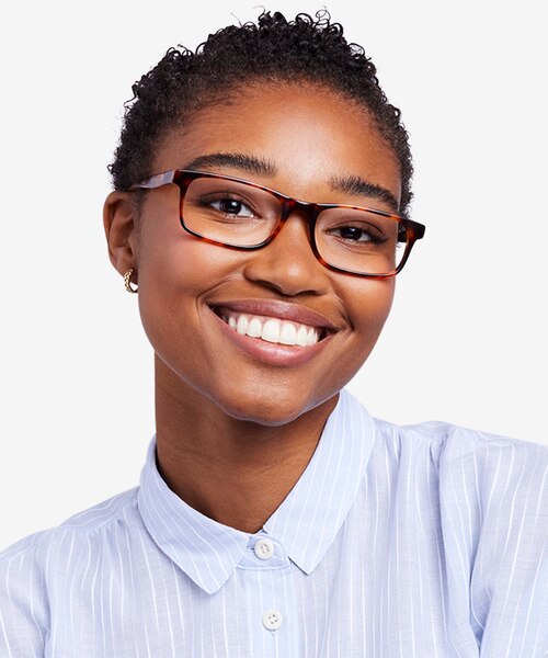Vista Brown Tortoise AcetateEyeglass Frames for Women from EyeBuyDirect