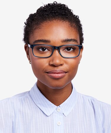 Teal Vista -  Colorful Acetate Eyeglasses