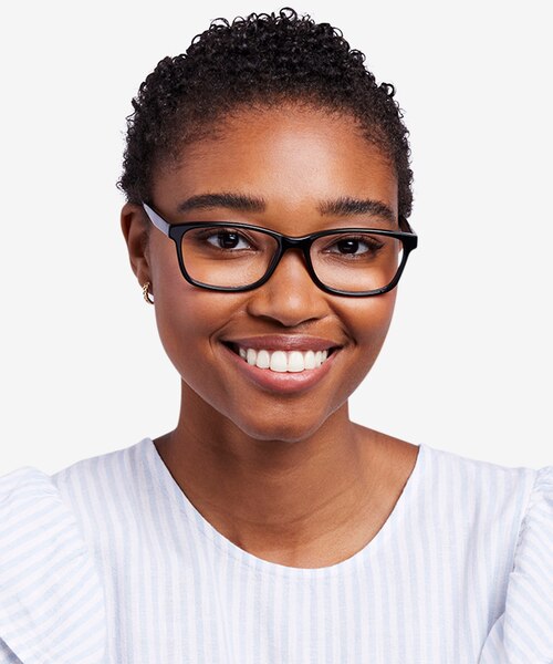 Marion Black AcetateEyeglass Frames for Women from EyeBuyDirect