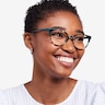 Dorset Green Tortoise AcétateMontures de lunettes de vue pour Femmes d'EyeBuyDirect