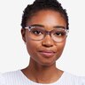 Dorset Clear Tortoise AcetateEyeglass Frames for Women from EyeBuyDirect
