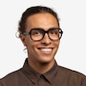 Renee Noir AcétateMontures de lunettes de vue pour Hommes d'EyeBuyDirect