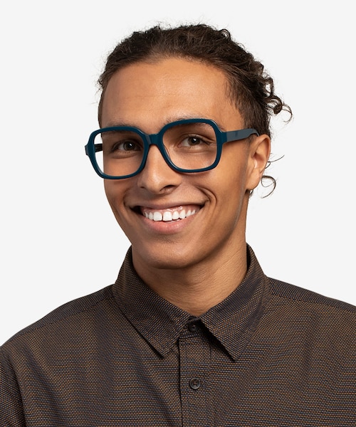 Renee Teal AcetateEyeglass Frames for Men from EyeBuyDirect