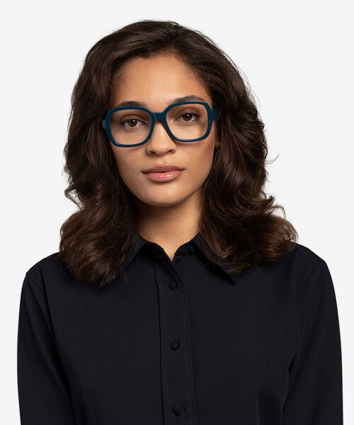 Renee Teal AcetateEyeglass Frames for Women from EyeBuyDirect