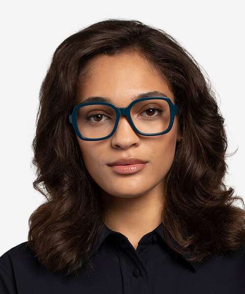Renee Teal AcetateEyeglass Frames for Women from EyeBuyDirect