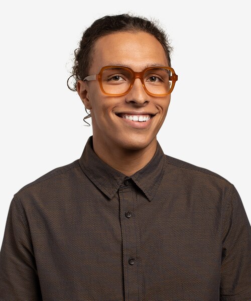 Renee Mellow Yellow AcetateEyeglass Frames for Men from EyeBuyDirect