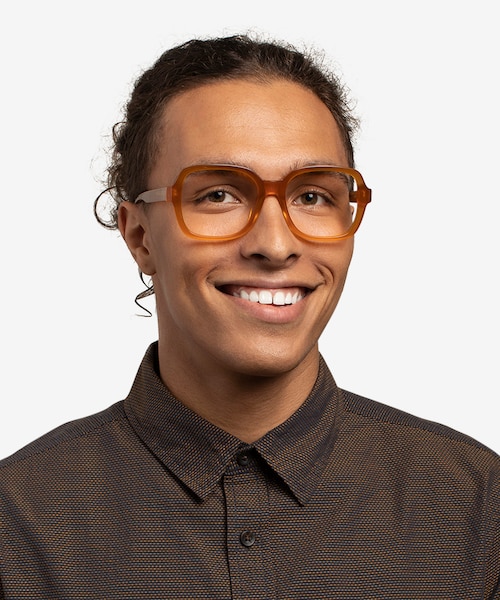 Renee Mellow Yellow AcetateEyeglass Frames for Men from EyeBuyDirect