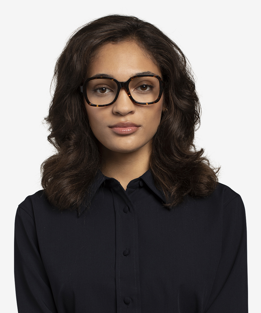 Renee Rectangle Tortoise Full Rim Eyeglasses Eyebuydirect Canada