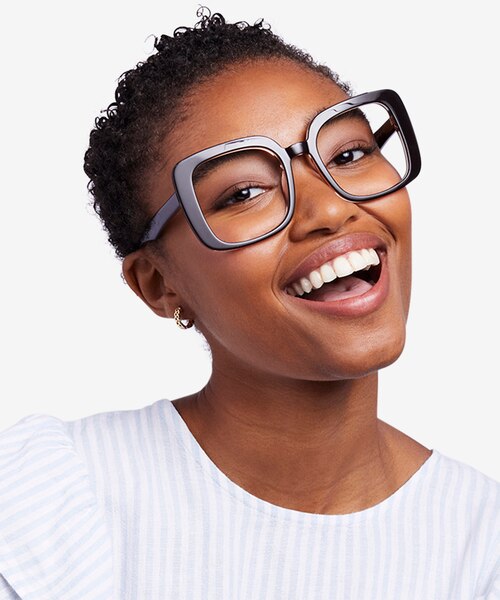 Heather Dark Coffee AcetateEyeglass Frames for Women from EyeBuyDirect