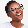 Heather Dark Coffee AcetateEyeglass Frames for Women from EyeBuyDirect