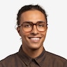 Sixto Coffee AcetateEyeglass Frames for Men from EyeBuyDirect
