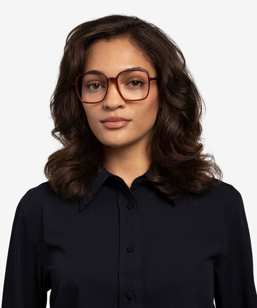 Sixto Coffee AcetateEyeglass Frames for Women from EyeBuyDirect