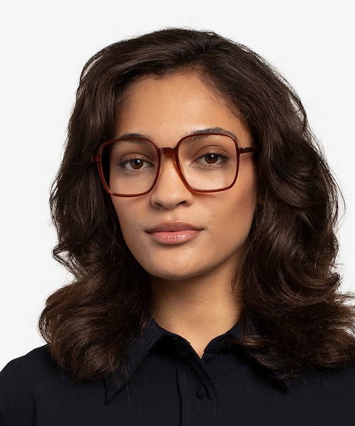 Sixto Coffee AcetateEyeglass Frames for Women from EyeBuyDirect