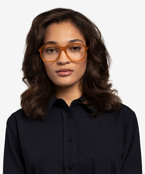 Randy Mellow Yellow AcetateEyeglass Frames for Women from EyeBuyDirect