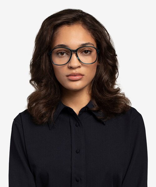 Randy Teal AcetateEyeglass Frames for Women from EyeBuyDirect